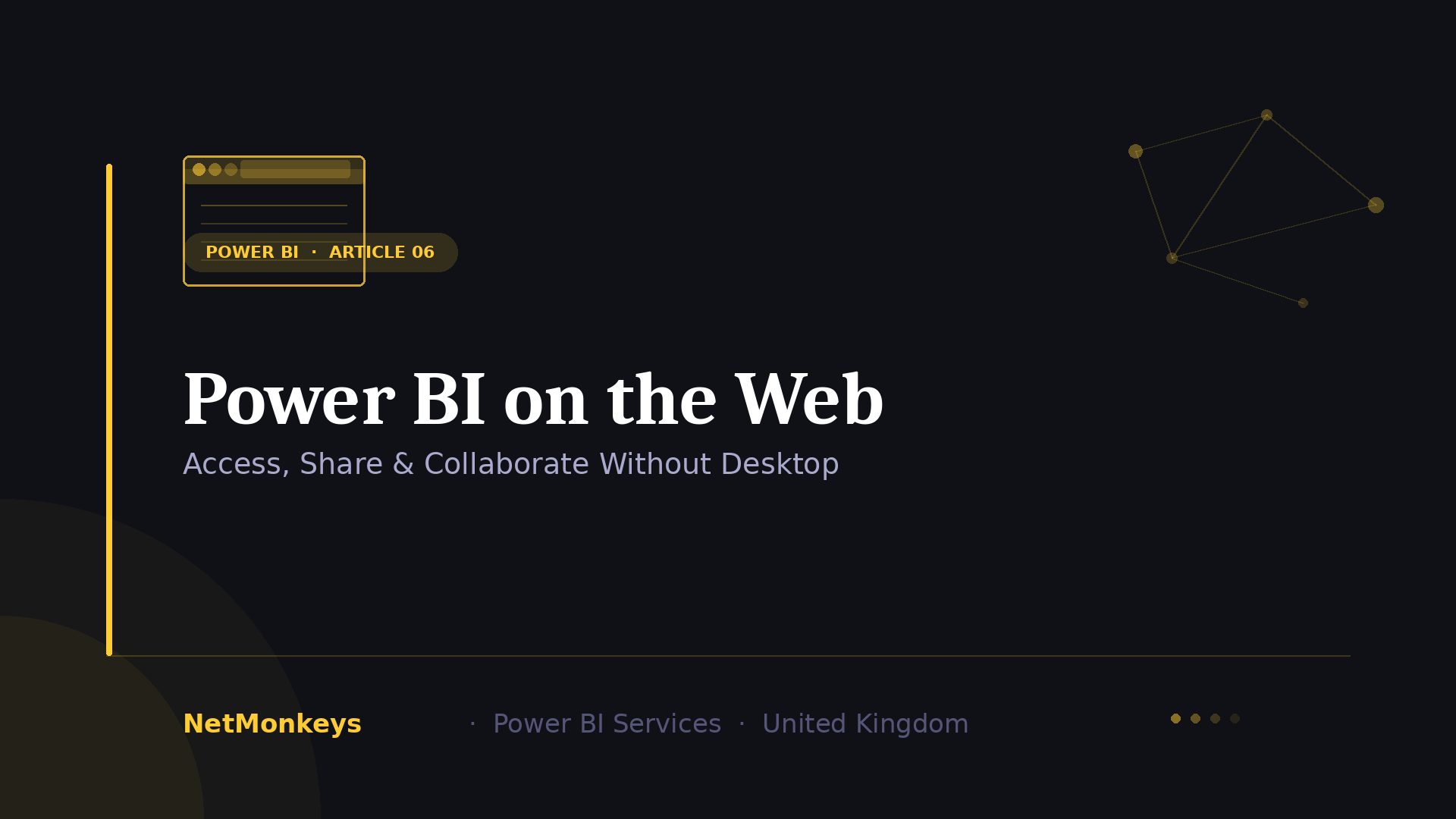 power bi on the web