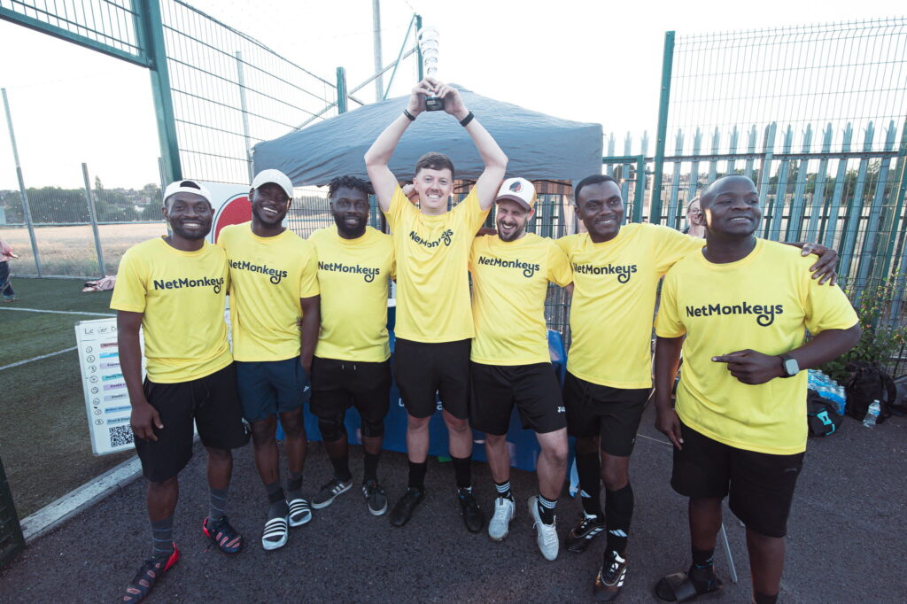 netmonkeys winning football team