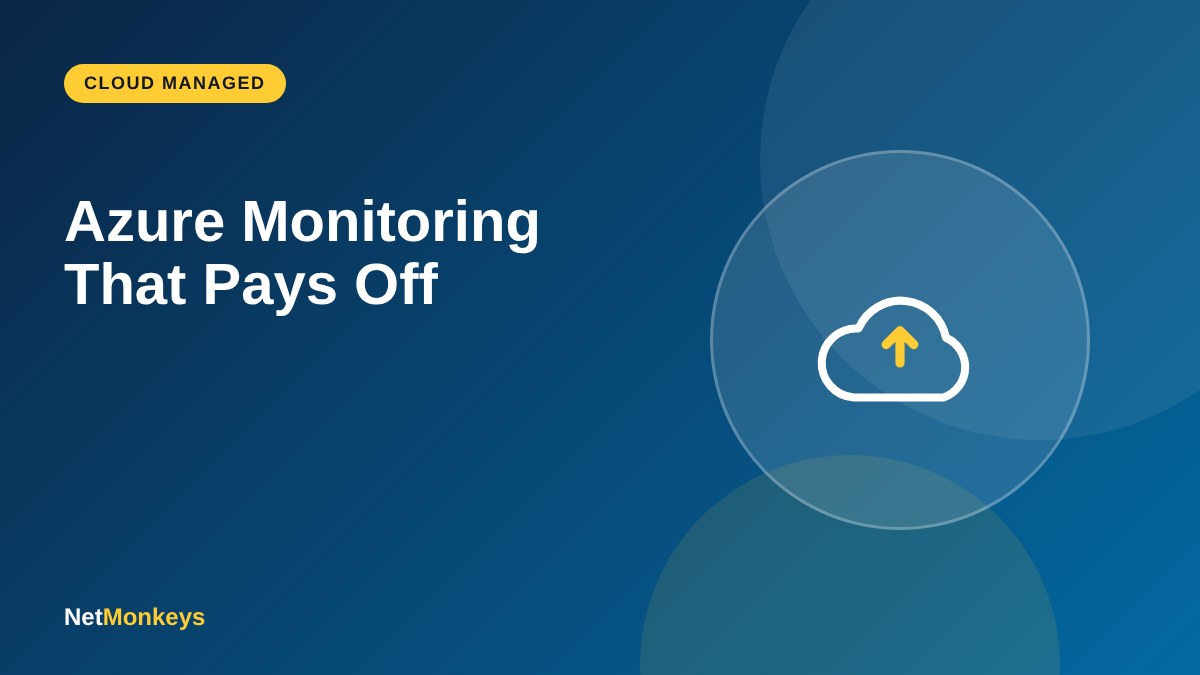 Azure Monitoring That Pays Off - NetMonkeys guide