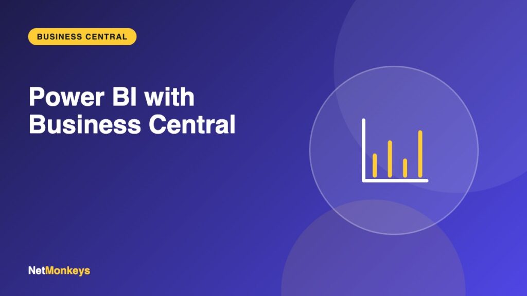 Power BI with Business Central - NetMonkeys